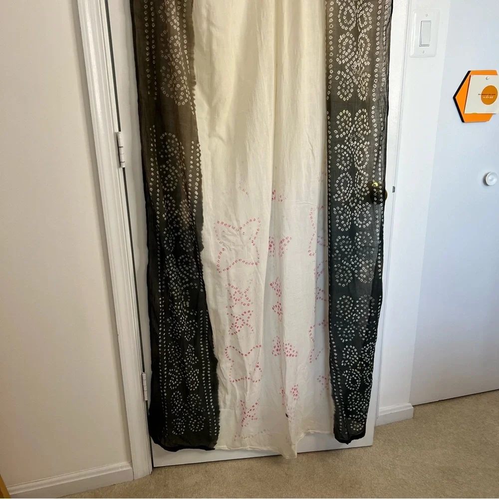Boho Sheer Curtain Panel